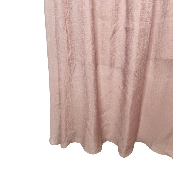 & Other Stories Blush Crepe Women’s Fairy Maxi Overlay Skirt M - Picture 12 of 12